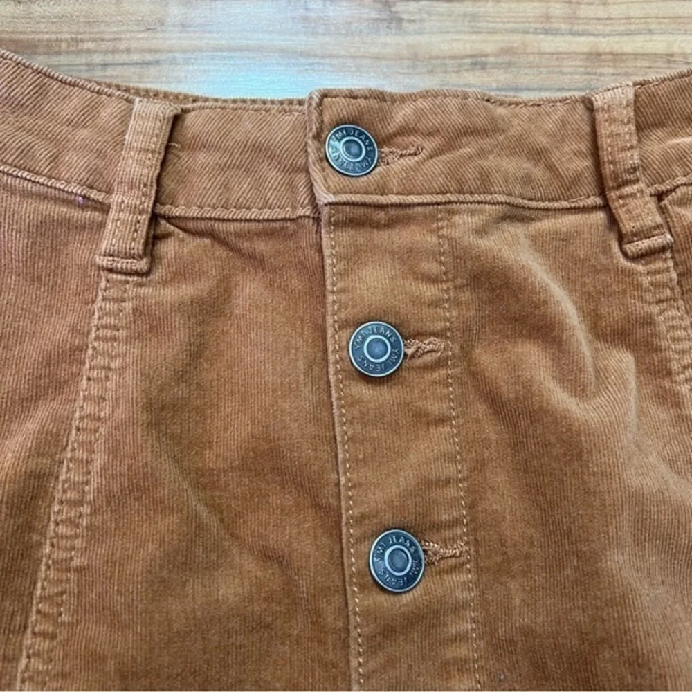 YMI Jeans Brown Corduroy Button Front Mini Skirt Juniors Size‎ 9/29
